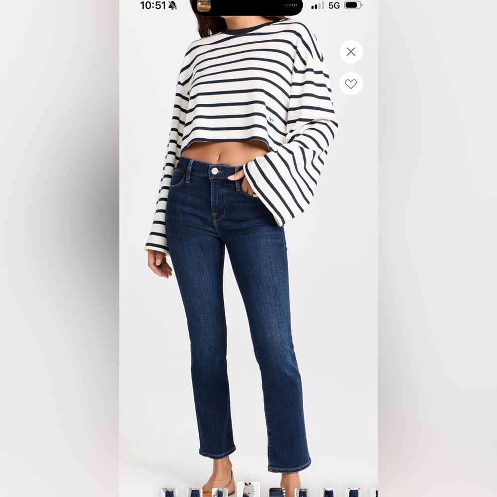 Frame Denim Le High Straight Jeans size 31